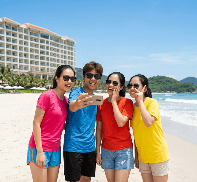 Holidays topic illustration